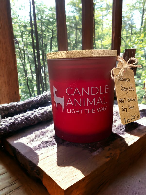 Tabaco Sagrado Soy Candle, 8 oz. - Image 4